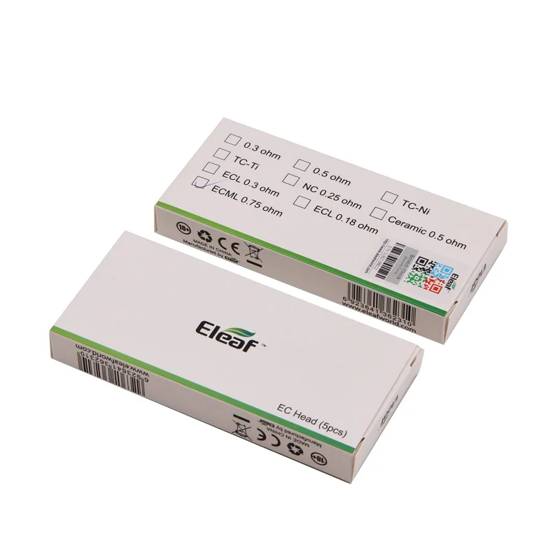 5 шт./лот Eleaf ECML 0.75ohm катушка для Melo 3 Nano iJust S Lemo 2/iJust2 mini MELO III 2 распылитель|lot for sale qc|coil