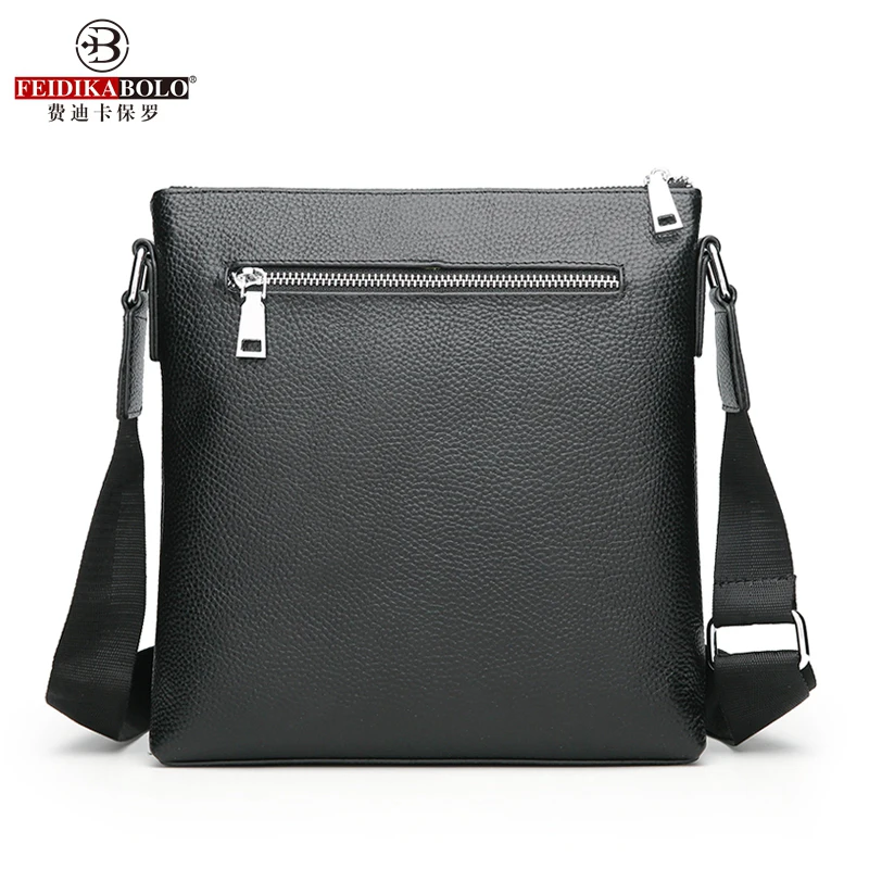 FEIDIKABOLO New Men's Shoulder Bag Fashion Simple Personality Business Crossbody Bag Casual High Quality Messenger Bag