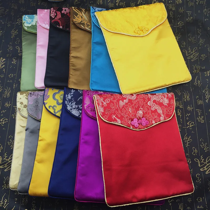 Высококачественная сумка с буддистскими писаниями шелковая в китайском стиле