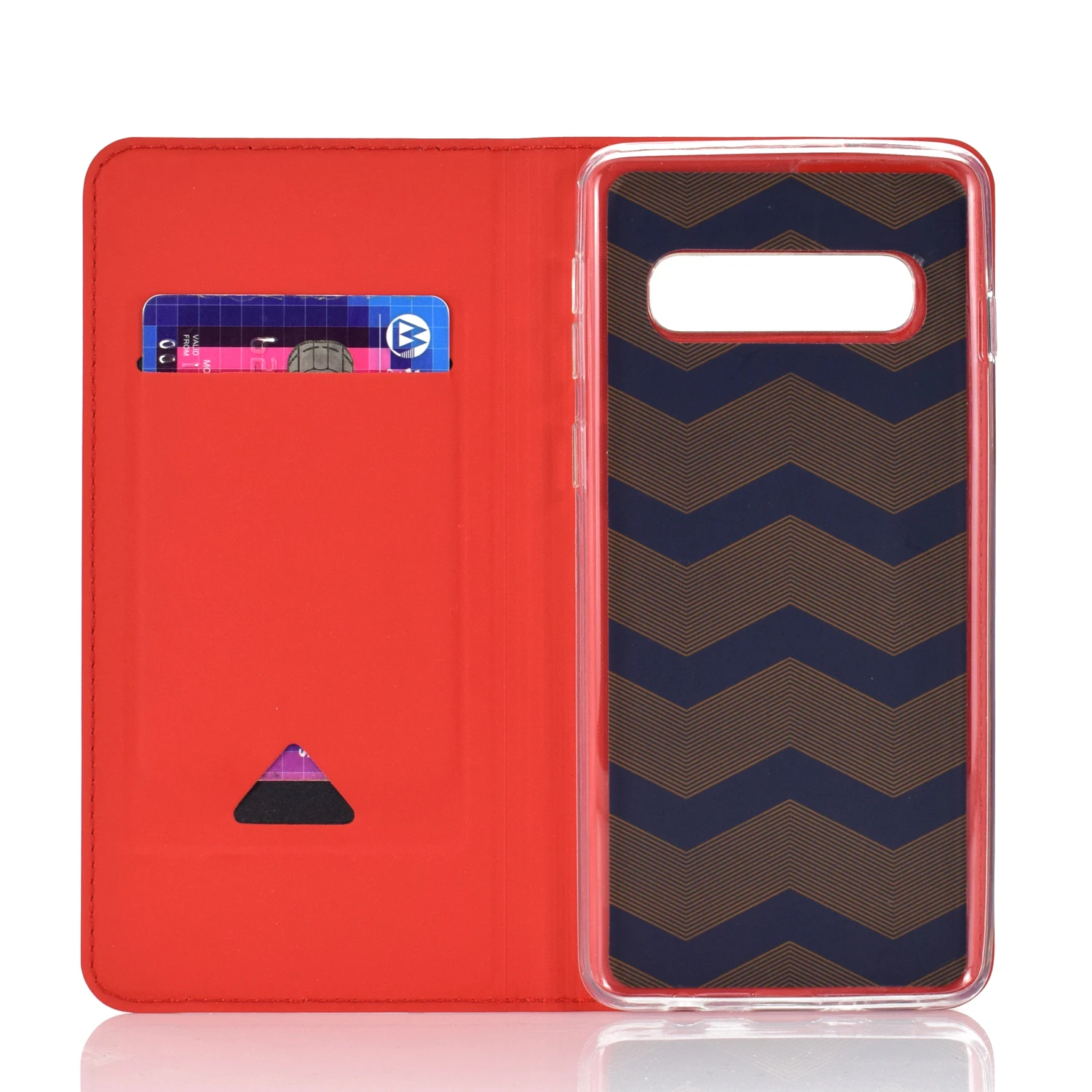 Ультратонкий Мягкий чехол-книжка из гладкой кожи на магните для samsung Galaxy S10 S9+ S8 A50 A70 A8 держатель для карт с подставкой