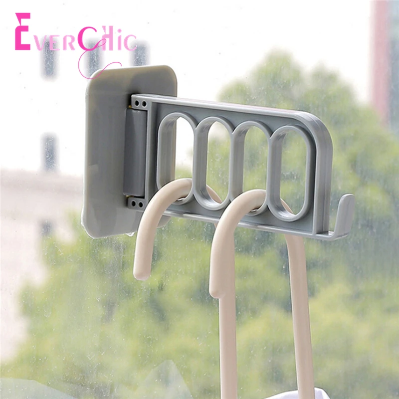 Немаркировочная пластиковая вешалка крючок настенный стеллаж для хранения
