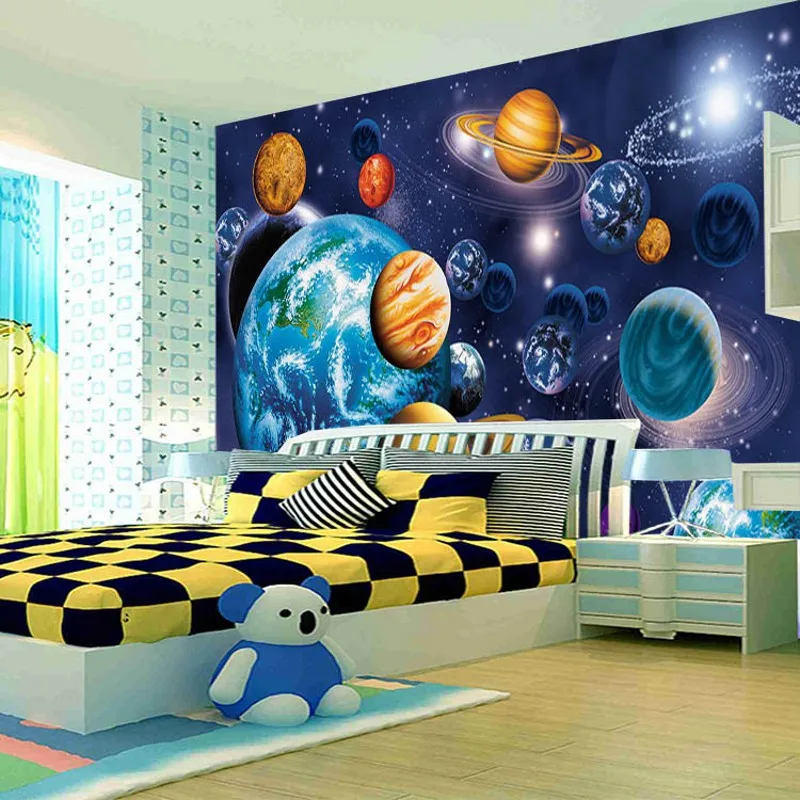 

beibehang starry sky photo murals 3d wallpaper tapete room Customize any size mural papel de parede photo wallpaper roll