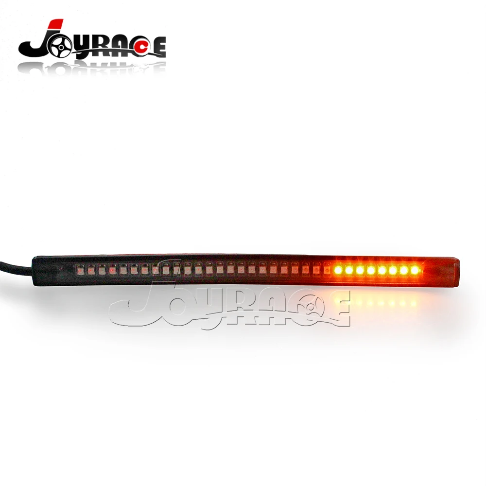 Универсальный светодиодный гибкие Тормозные огни для автомобиля указатель