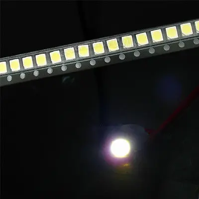 100PCS POWER TOP SMD SMT белый PLCC-2 3528 1210 супер ярсветильник светодиодный | Электронные
