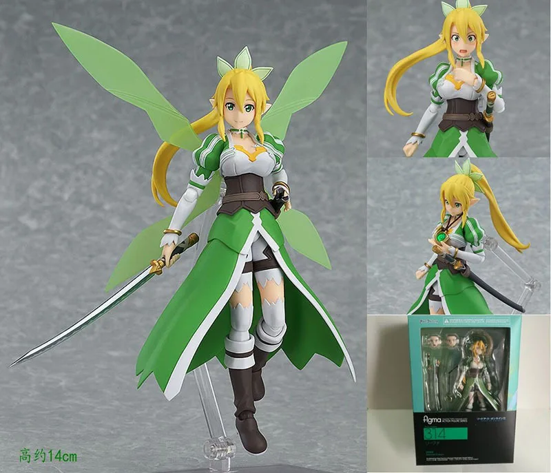 Аниме MCR 14 см меч искусство онлайн Leafa Kirigaya Suguha подвижная фигурка игрушки