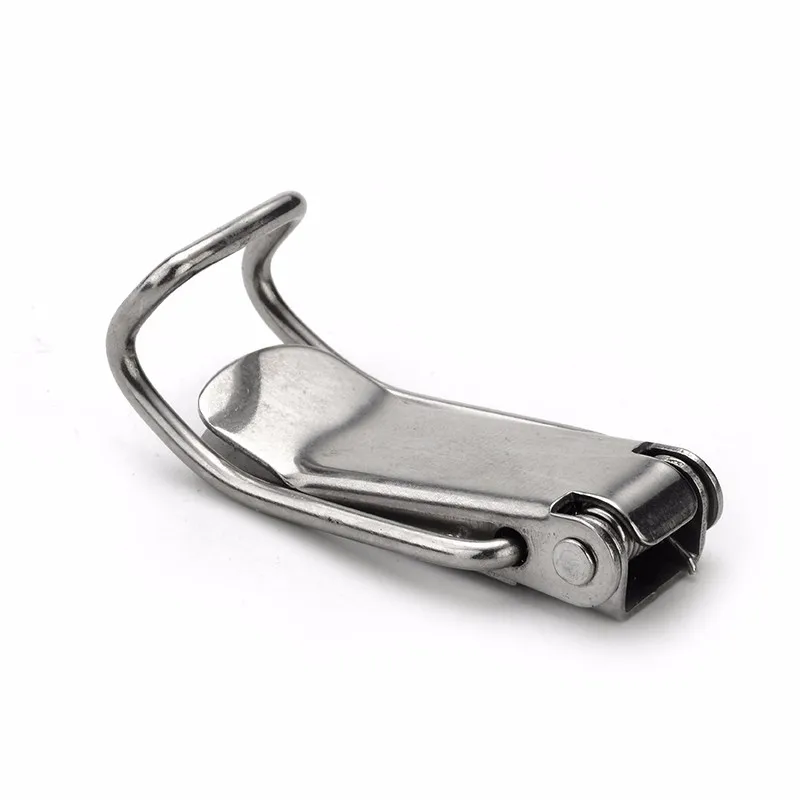 NAIERDI J115B мягкие стальные ящики для шкафа замок Засов 74*20 Пружинные защелки тумблеры для раздвижных оборудование для дверных окон