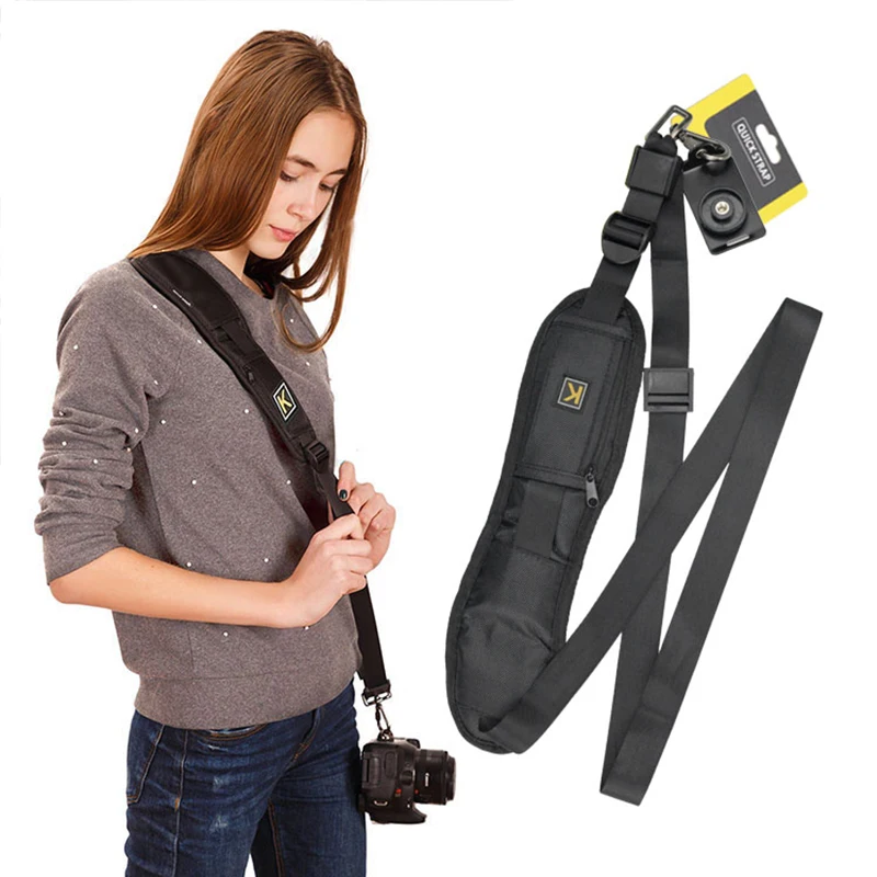 New Portable Shoulder Camera Strap for DSLR Digital SLR Canon Nikon Sonys Quick Rapid camera accessories Neck Belt |