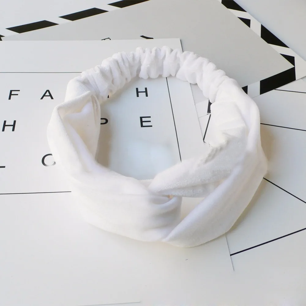 Повязка для волос IMIXLOT резинка тюрбан бархатная с узлом женщин 1 шт. | Аксессуары