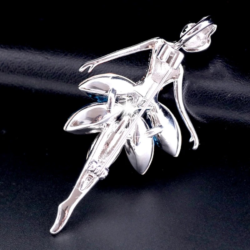 Великолепные Броши с кристаллами для женщин и девушек розовая брошь в форме