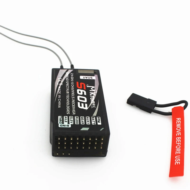 dsmx ar6210 24 ггц 6 канальный mkron dsm2 s603 rc приемн