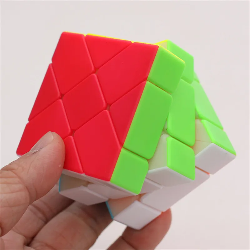 SS 3x3x3 Скорость волшебный Фишер кубик без наклеек движущийся край Твист Головоломка Cubo magico развивающие игрушки подарки