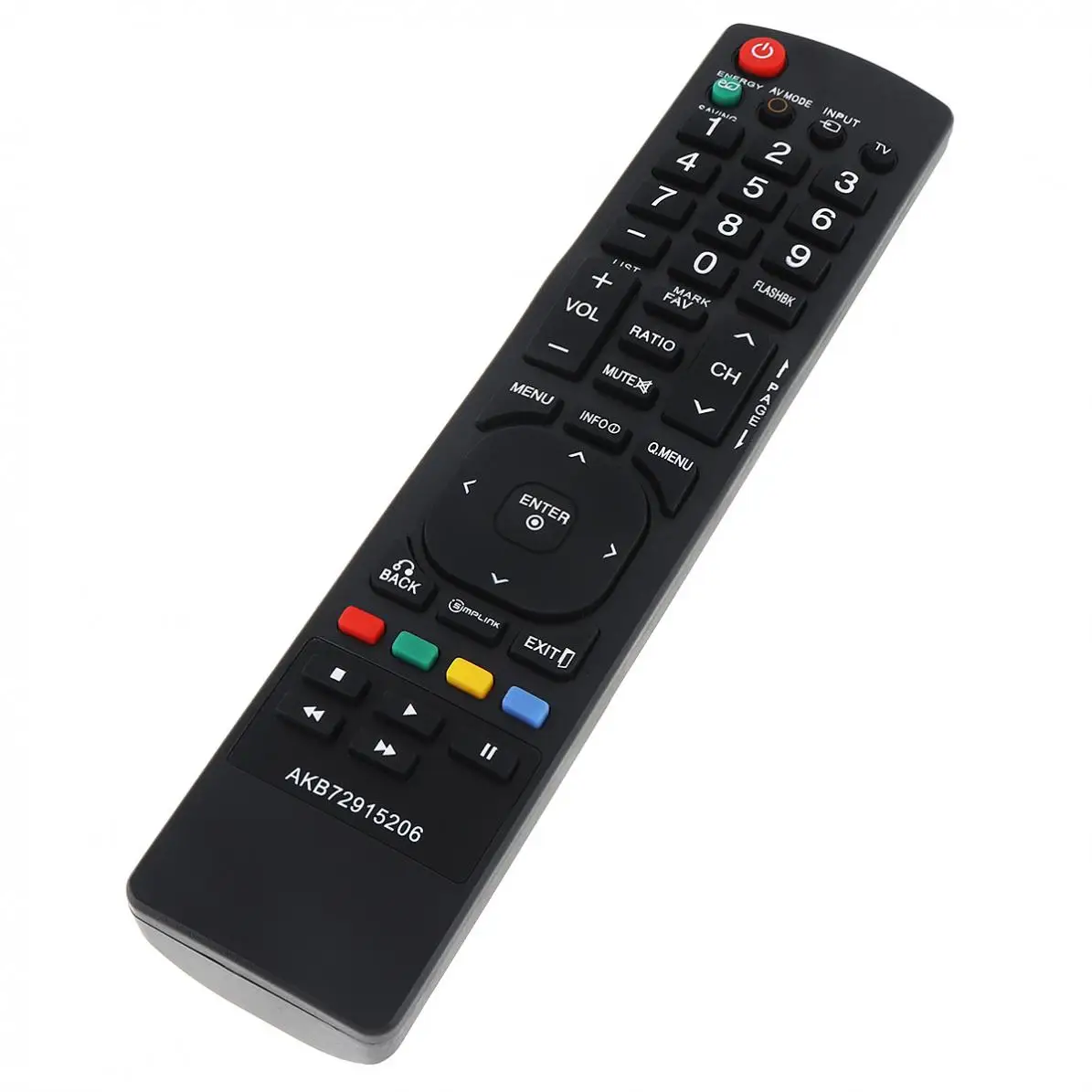 433MHZ IR Black Smart TV Remote Control with Long Transmission Distance for LG AKB72915206 / AKB73655806 AKB72915266 | Электроника