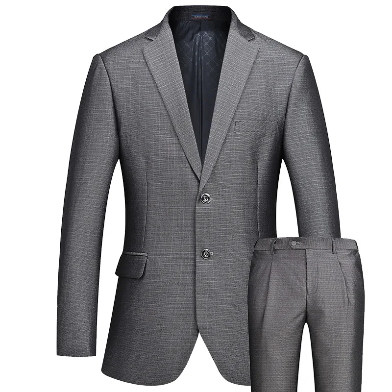 2017 новая коллекция весна мужской костюм одна кнопка slim fit деловой случай платье