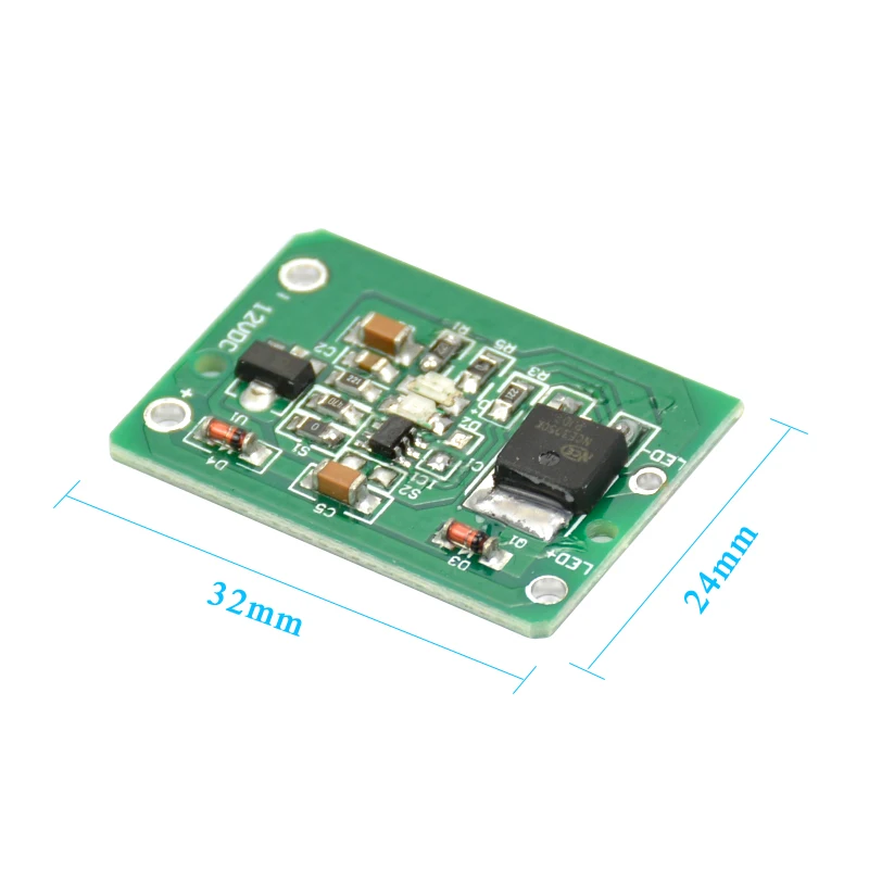 Емкостный сенсорный модуль переключателя 12 В встроенный/стандартный датчик для