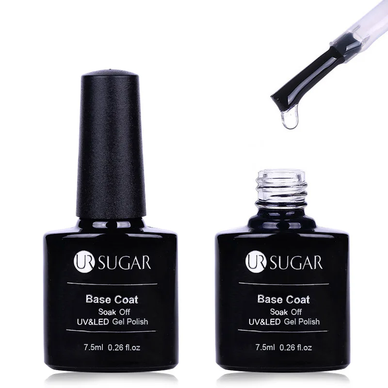base coat Ur Sugar термальный Гель-лак для ногтей изменение температуры цвета 7,5 мл УФ-гель цветной дизайн ногтей Гель-лак для маникюра - Цвет: base coat