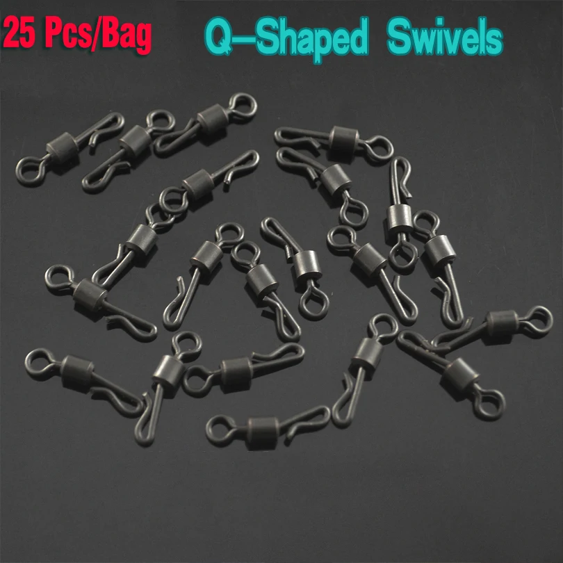 25 шт. рыболовные вертлюжки для ловли карпа | Спорт и развлечения