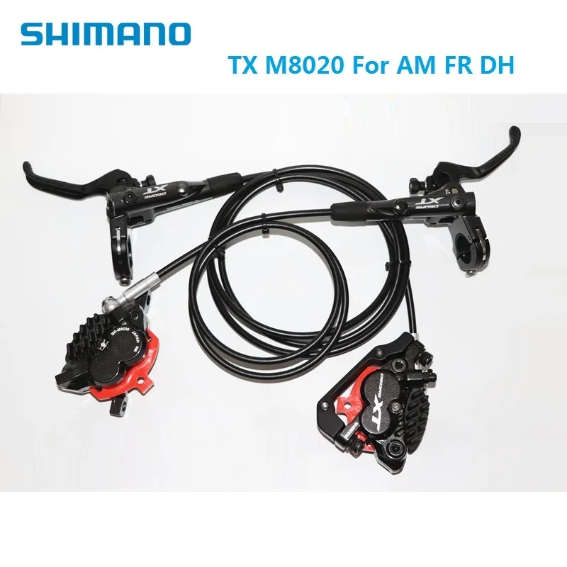 SHIMANO масляный тормоз Deore XT M8020 Гидравлический дисковый MTB горный велосипед