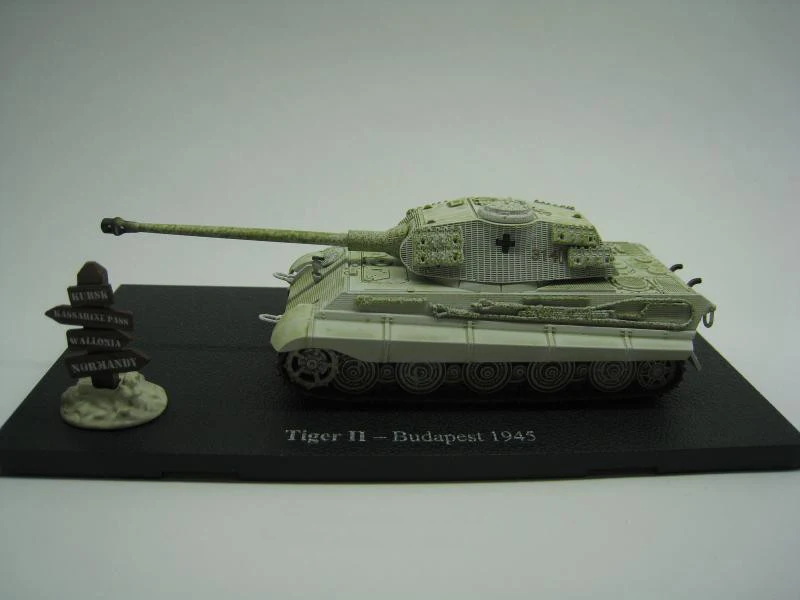 Супер Значение 1/72 немецкий Король тигр тяжелый танк Budapest 1945 Готовая модель