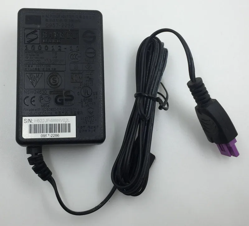 Адаптер питания зарядное устройство для HP 0957 2286 30 в 333ma Deskjet 1000 2050 2060 2290 2398