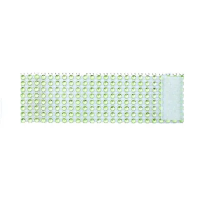 green PF 20pcs Салфетка кольцо стулья пряжки многоцветный украшение для свадьбы ремесла банты со стразами держатель ручной работы вечерние принадлежности - Цвет: green