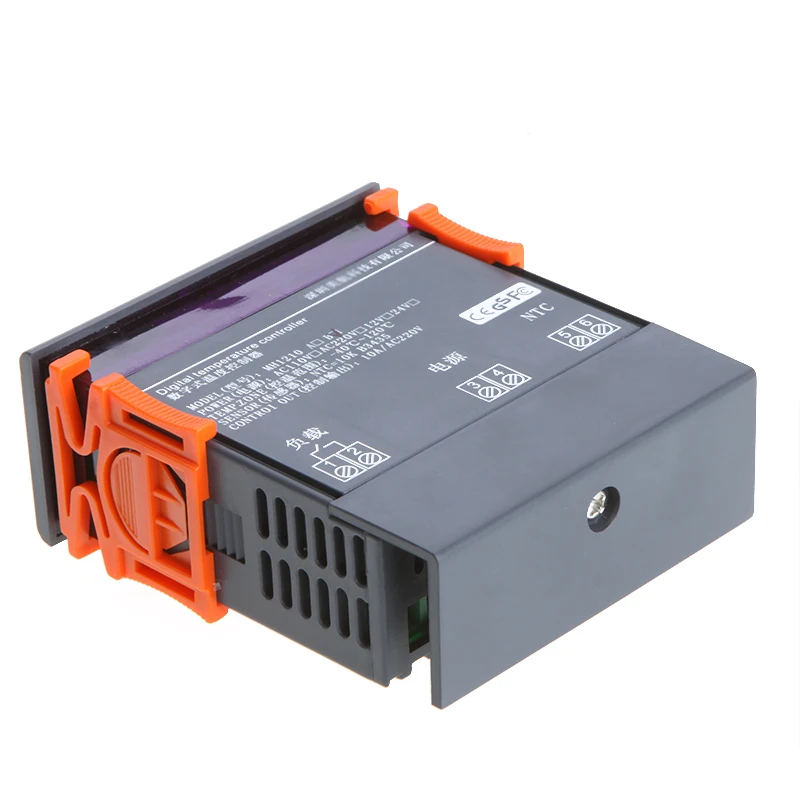 

10A 220V Digital Temperature Controller Thermocouple -40 to 120 Centigrade with Alarm Function LCD display Delay protection
