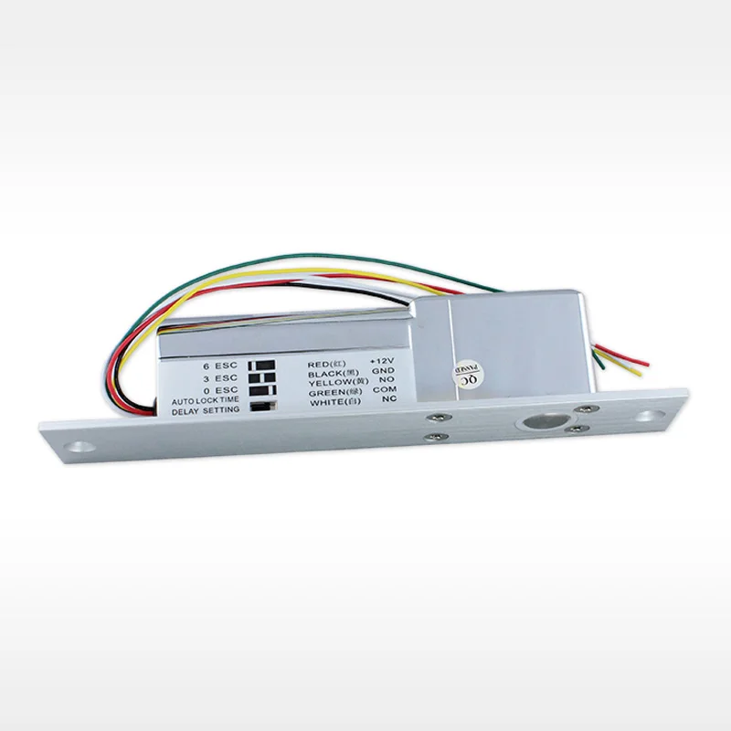 5 Cord Low Temperature Time Delay Embedded Bolt Electric Lock For Door Access Control System | Безопасность и защита