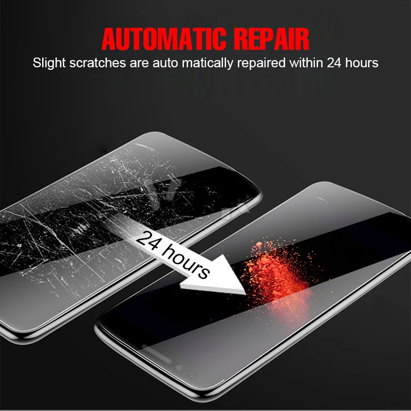 Защитная пленка для экрана мягкая Гидрогелевая iphone 8 7 6 6s Plus X полная защитная XS Max