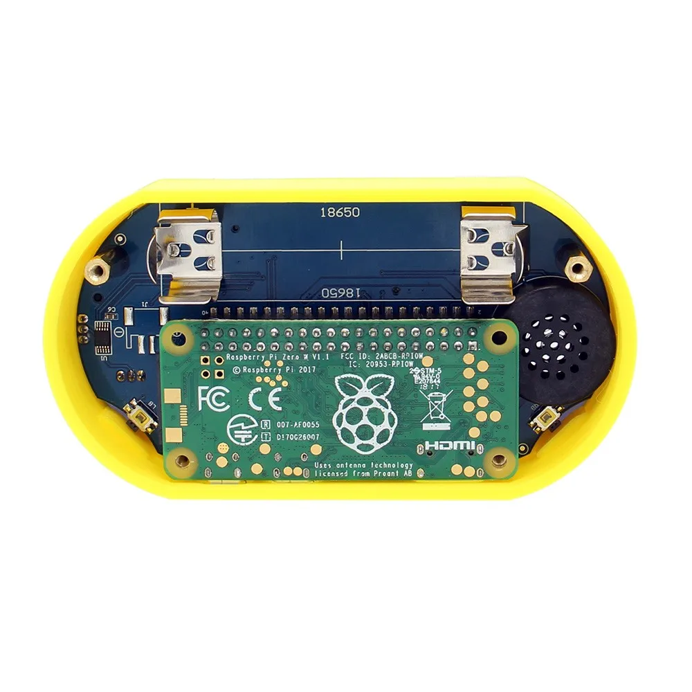 Портативная игровая консоль Raspberry Pi Zero W/Zero RetroPie с динамиком экрана 2 дюйма ручкой