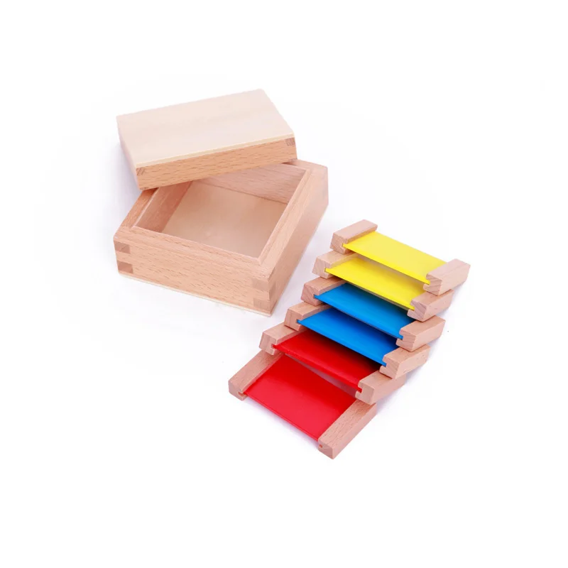 Montessori sensorial материалы Цвет Планшеты Монтессори Обучающие деревянные игрушки для детей дошкольного учебных пособий UE2064H