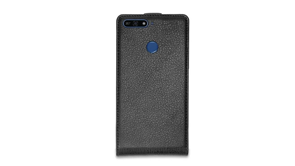 Кожаный чехол для на Honor 7A Pro Чехол с откидной крышкой задней панели телефона