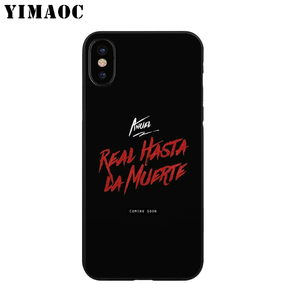 YIMAOC A7 Anuel aa Ozuna Мягкий силиконовый чехол для iPhone 11 Pro Xr Xs Max X или 10 8 7 6 6S Plus 5 5S SE |