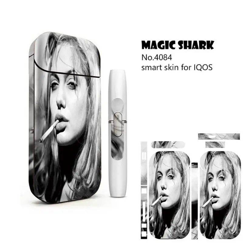 Модный защитный чехол с наклейкой Magic Shark Bumpy рисунком для IQOS Box|Аксессуары| |
