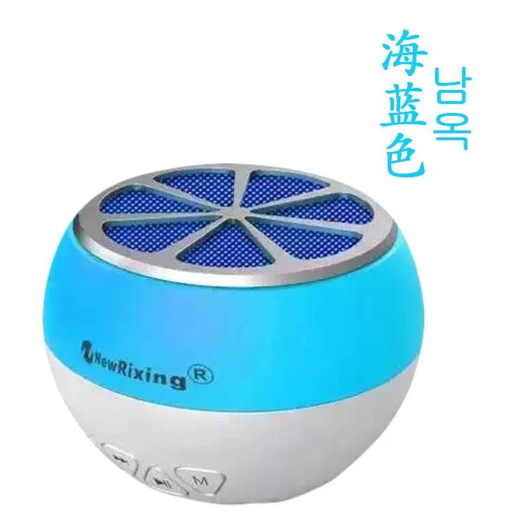 Портативная мини bluetooth колонка в форме лимона беспроводная смарт с поддержкой fm