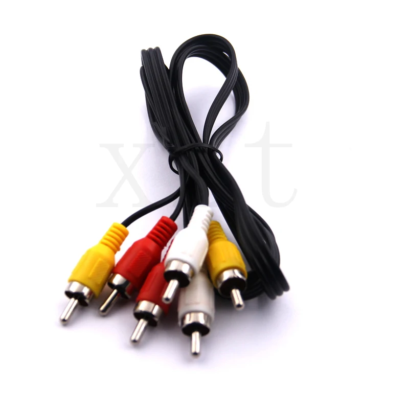 2018 Новое поступление 3 портовый видеопереключатель для игр AV сигнальный кабель RCA