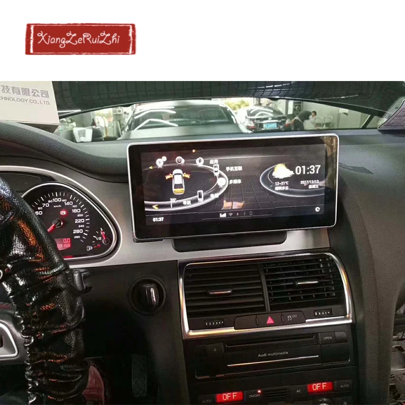 10 25 дюймовый android автомобиля gps dvd Автомагнитола для AUDI A6L/Q7 (2005 2017) с радио/видео/USB/WI