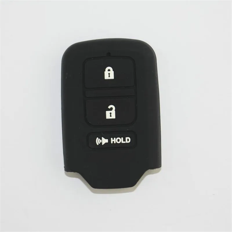 Силиконовый автомобильный брелок без ключа умный чехол для HONDA ACCORD CIVIC CRV 3