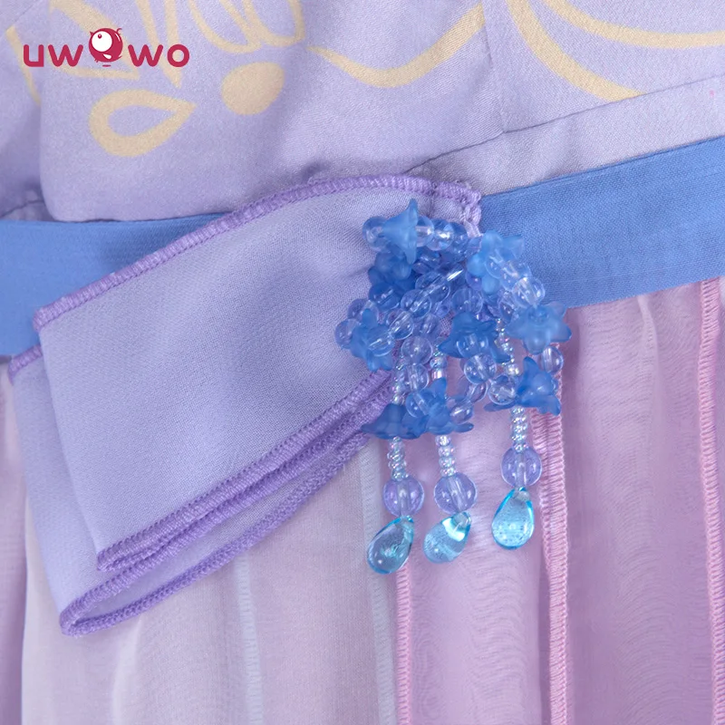 UWOWO чудо Никки костюм игры Uwowo маскарадный светильник Фиолетовый китайский