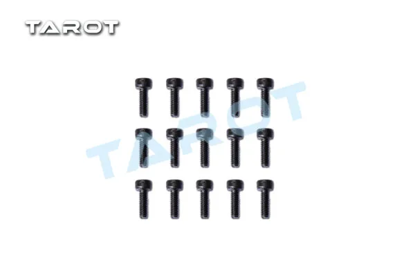 

15pcs Tarot 12.9 high strength horizontal axis screw M2*6 TL2284 Track Shipping