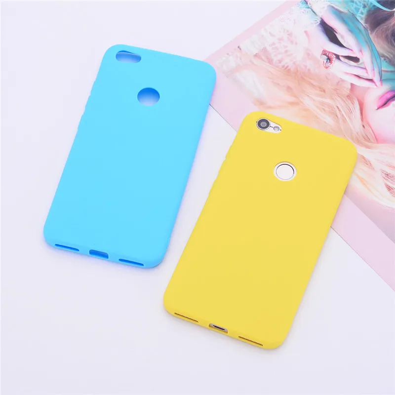 Xiaomi Redmi Note 5A чехол Redmi Note 5A Prime чехол силиконовый цветной матовый мягкий TPU чехол для Xiaomi Redmi Примечание 5A Prime чехол для телефона