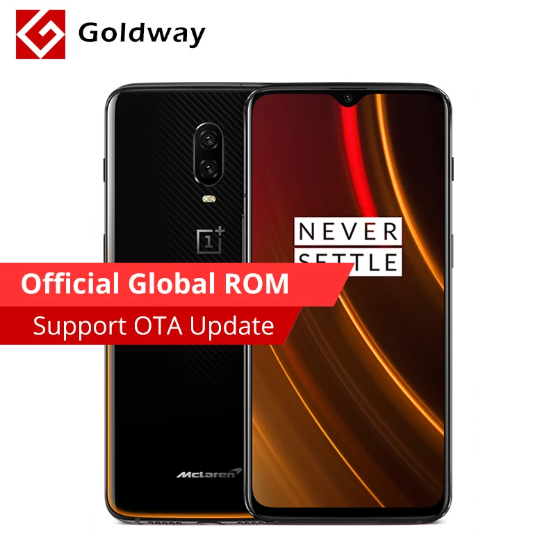 Oneplus 6 T 10 Гб 256 ГБ Mclaren Snapdragon 845 Восьмиядерный NFC Смартфон 41 &quotполный экран 20MP AI