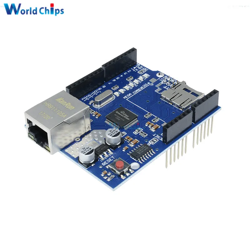 Один комплект MEGA 2560 R3 ATmega2560 AVR USB плата + W5100 кабель для Arduino MEGA2560 5V Заменить