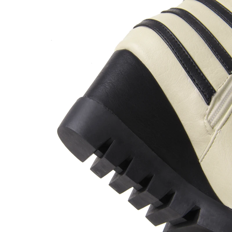 Новый высокое качество женщин мотоцикла сапоги острым носом осень зима