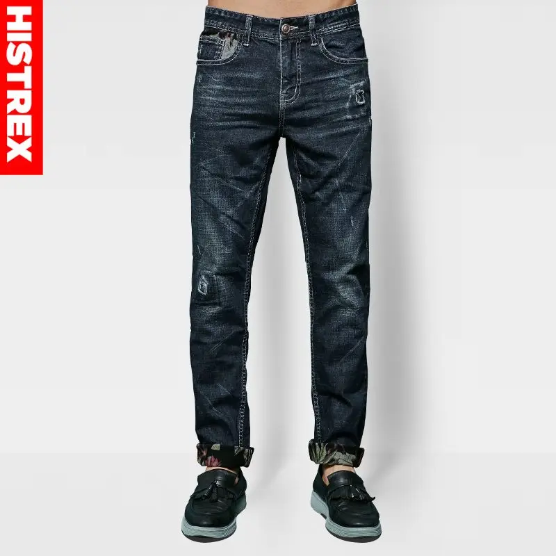HISTREX Профессиональный джинсы магазин Для мужчин Homme Пособия по немецкому языку