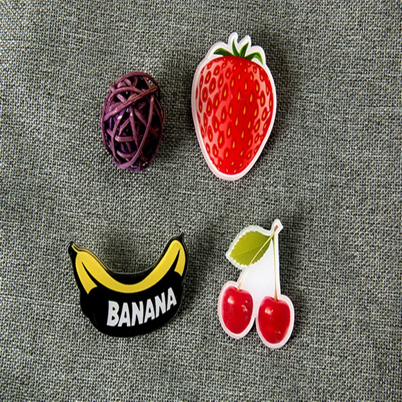 Retro Fashion Acrylic Badge Personality Cartoon Student Cute Sister Pin Style Various Color Beautiful Jewelry | Дом и сад