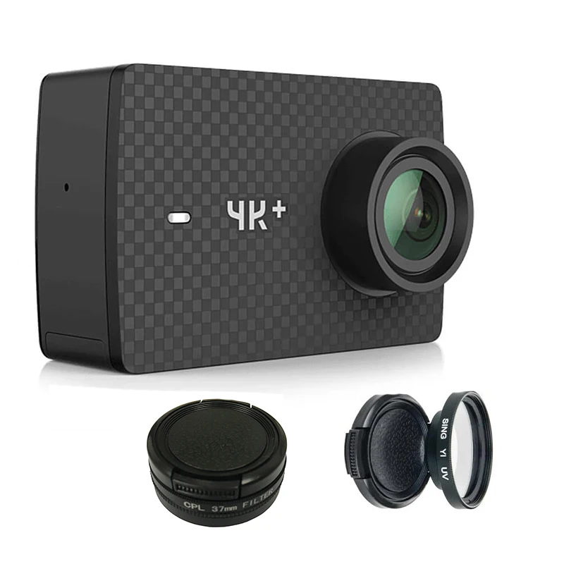 Защита объектива камеры CPL/UV фильтр для Xiaomi Yi Xiaoyi 2 4K xiaomi yi Plus Аксессуары экшн