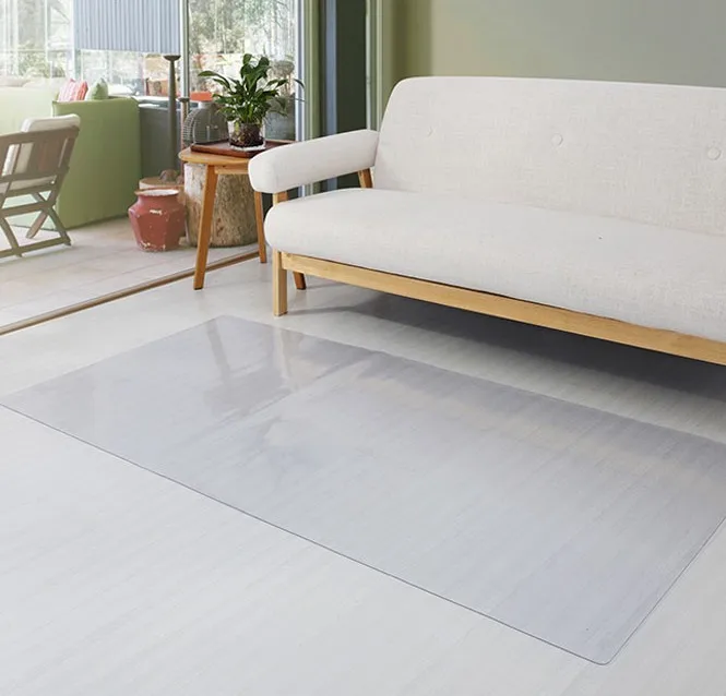 Пылезащитный ПВХ напольный коврик толщиной 1 5 мм прозрачный ковер коврики из для