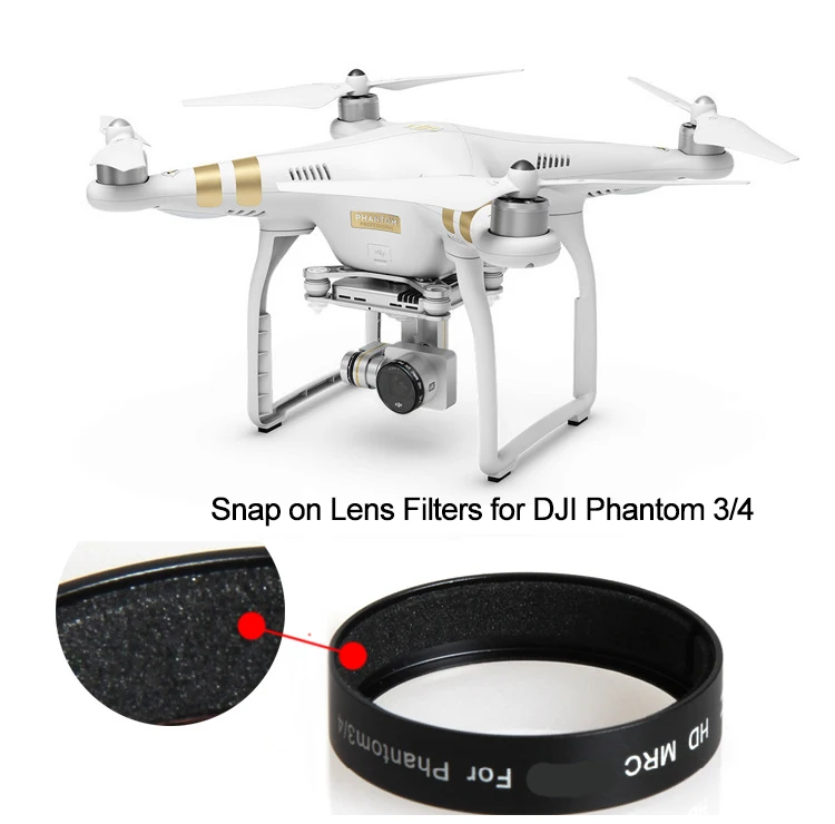 Фильтр объектива с защелкой для DJI Phantom 3 CPL Поляризационный UV ND4 ND8 ND16 ND2 400 фильтр