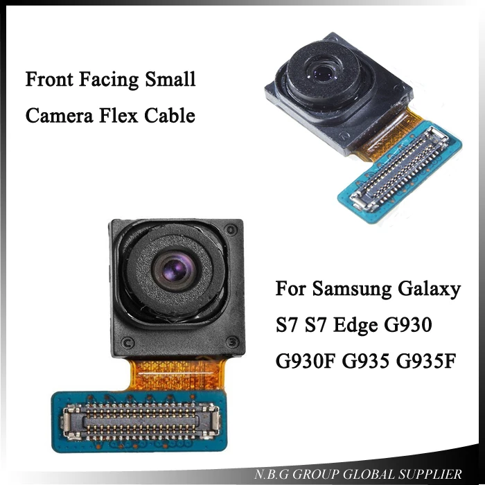 10 шт./лот Оригинальный Фронтальная Малый Камера Flex ленты кабель для S7 край G930 G930F