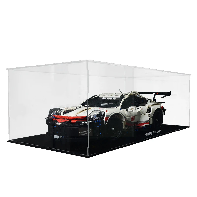 Выставочная коробка для lego technic prosche rsr 42096 20097 серия строительный блок модель 3368