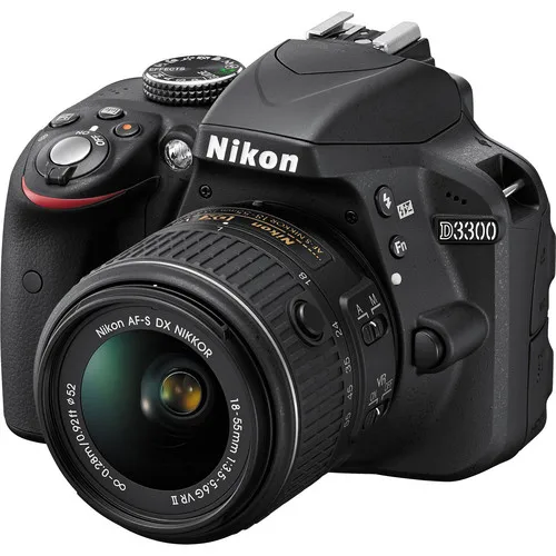 Nikon D3300 DSLR камера с объективом 18-55 мм-24,2 МП-видео(Совершенно